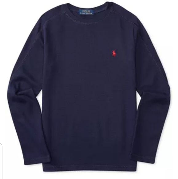 Polo Ralph Lauren Other - Polo Ralph Lauren blue thermal top